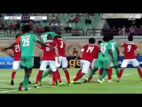 اهداف مباراة الاهلي وزيسكو برابطة ابطال افريقيا