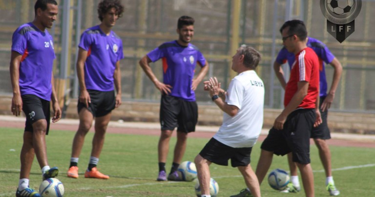 بالصور الحصة التدريبية للمنتخب الليبي ليوم الثلاثاء