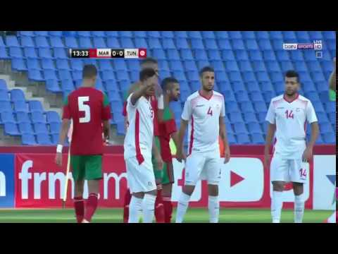 بالفيديو … المنتخب المغربي يحسم الدربي المغاربي الودي امام نظيره التونسي