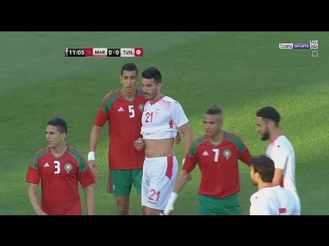 بالفيديو : ملخص المباراة الدولية الودية بين المغرب / تونس :1-0