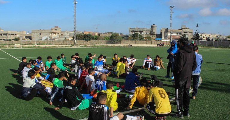 دورة إتحاد شمال إفريقيا لأقل من 18 سنة ..بالصور تمارين المنتخب الليبي