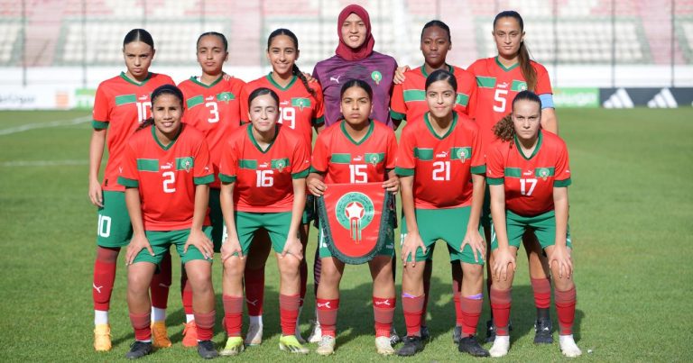 المنتخب المغربي النسوي لأقل من 17 سنة يترشح