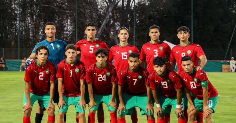 <strong>المنتخب المغربي لاقل من 20 سنة يستعد لتصفيات كأس إفريقيا بمواجهة المنتخب الفرنسي </strong>